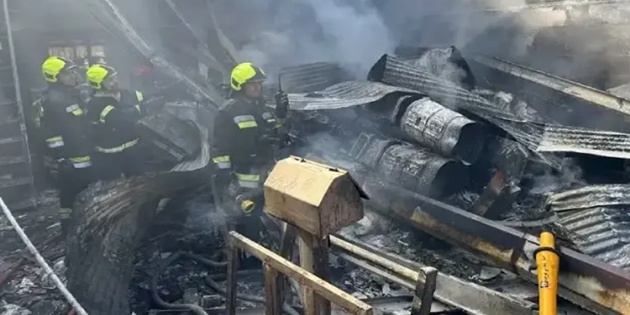 İran’da Helikopter Sebze Haline Düştü